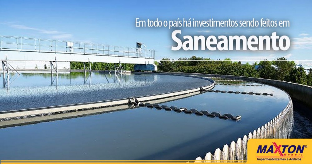 Em todo o país há investimentos sendo feitos na construção de estações de tratamento de água e esgoto e essas enormes estruturas precisam de atenção.